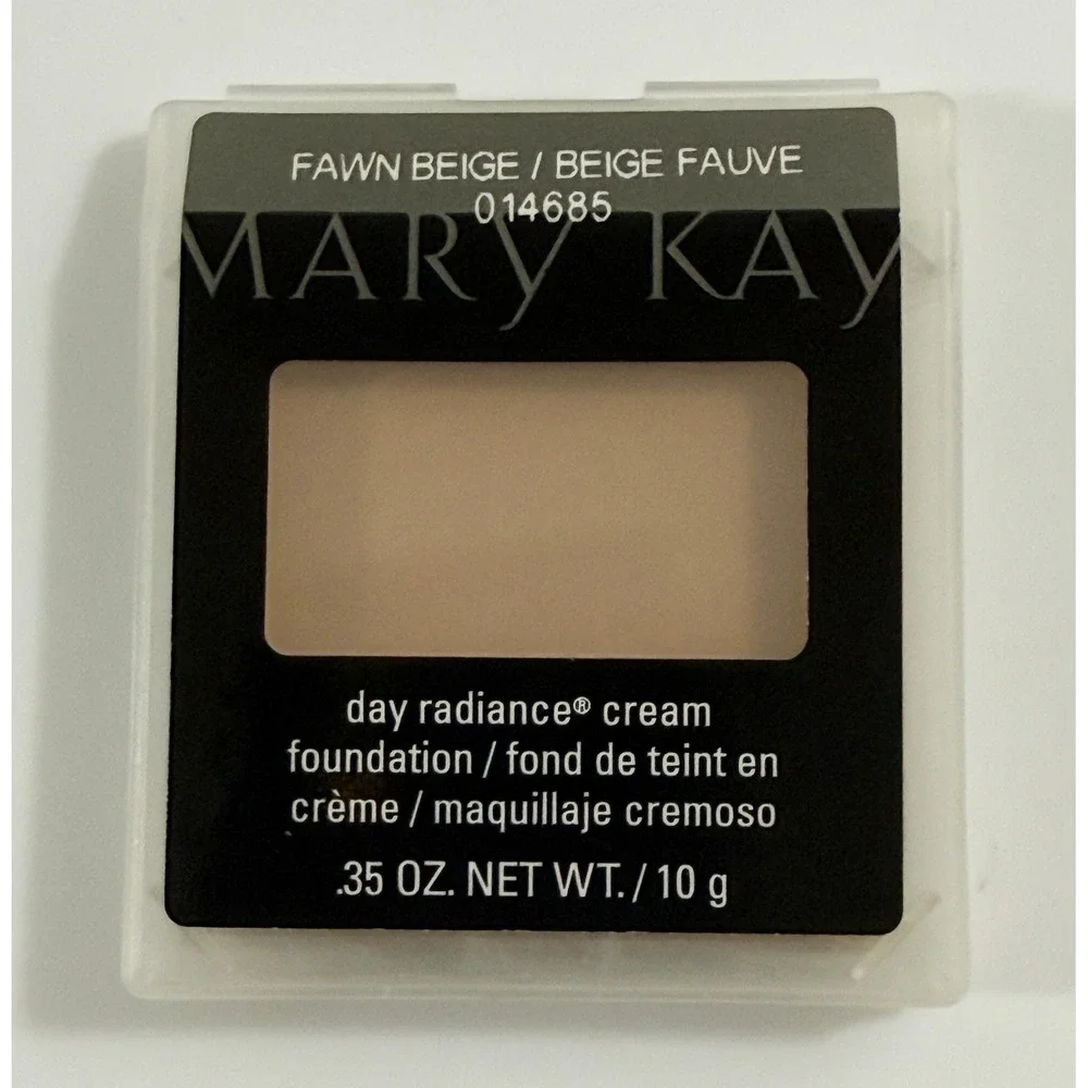 Mary Kay Cream Foundation Women .35 oz Fawn Beige Day Radiance Refill 014685